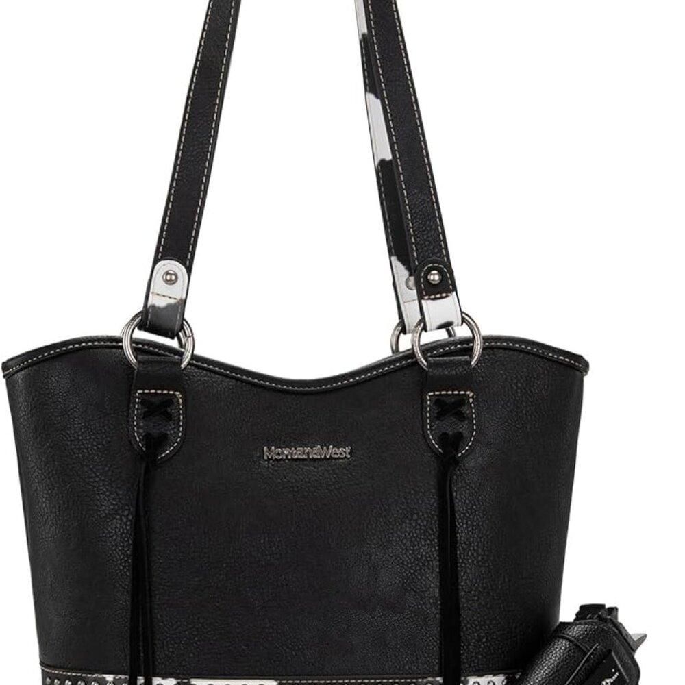 Montana West Women's Western Handbag Tooling Shoulder Bag Concealed Carry Purse - Picture 15 of 16